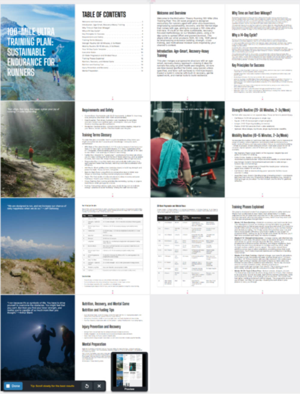 Essential Ultra Bundle: Complete 50K, 50-Mile, 100k & 100-Mile Training Plans