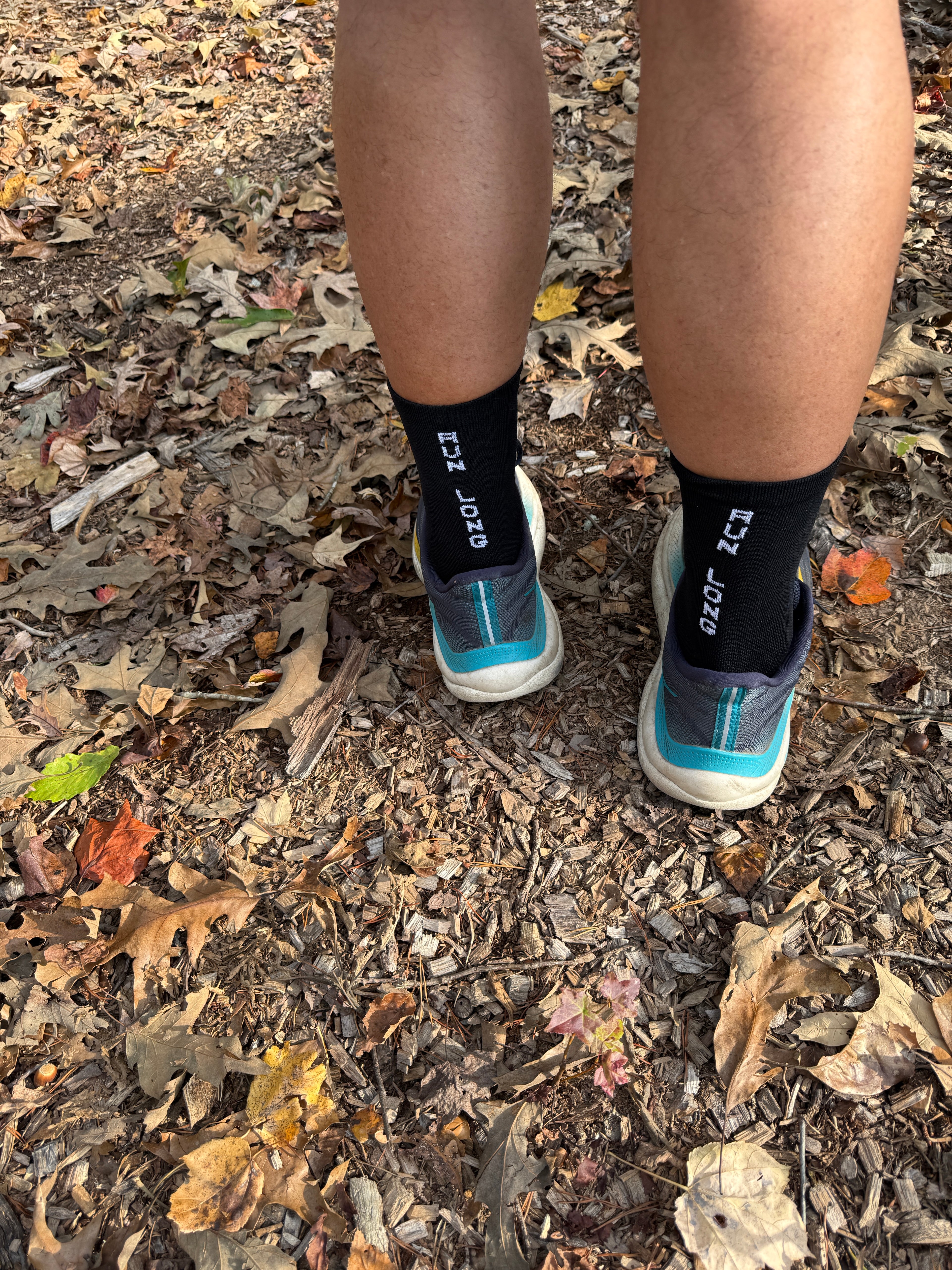 Official MTR "Run Long" Crew Moisture Wicking Running Socks